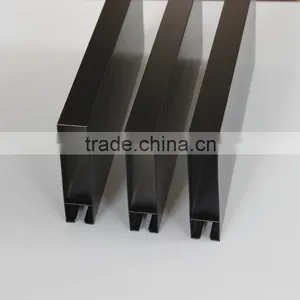 Black Powder Coated Modern Moisture-proof Aluminum Suspended Baffle Ceiling With Factory Price thumbnail-5
