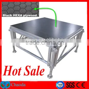 1.22m*2.44m Trailer Mobile Stages for Sale thumbnail-1
