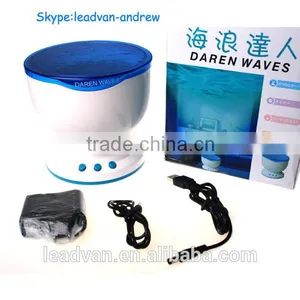 Daren Waves Night Light Projector Speaker Lamp thumbnail-1