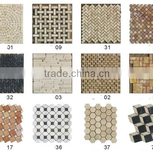 Colorful Mosaic Tile Mixed Color Glass Mosaic Tile for Sale Quality Choice thumbnail-1