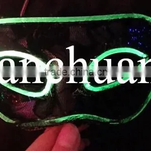 LED Facial Mask / Christmas Party Decorations / EL Wire Mask thumbnail-1