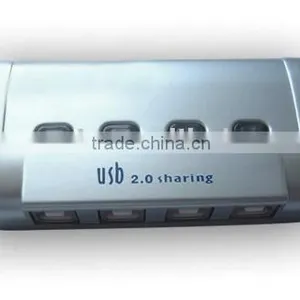 Mini Auto USB 2.0 Sharing 4 Port USB Switch thumbnail-1