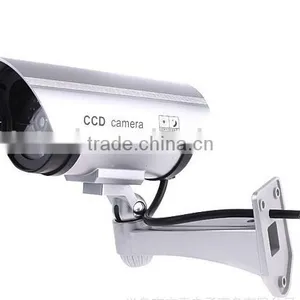Surveillance Security Dummy Camera Fake Simulation Waterproof LED Flashing Outdoor Bullet CCTV thumbnail-2