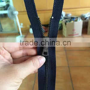 Dark Blue Metal Zipper for Guang Zhou Kid Clothing thumbnail-2