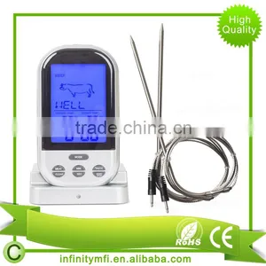 Milk/Water/BBQ Thermometer Pro - Monitor Meat Temperature Cooking In Oven BBQ Smoker Grilling Broiling thumbnail-2