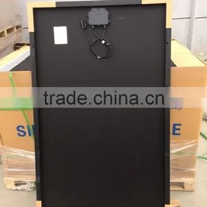 Monocrystalline Full Black Solar Module 250wp for Roof Installation thumbnail-2