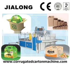 Semi-automatic Folder Gluer 1800 for Carton Box Machine thumbnail-1