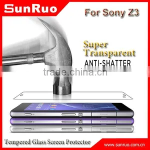 Tempered Glass Screen Protector for Sony Z3, Screen Protector for Sony Phone thumbnail-1