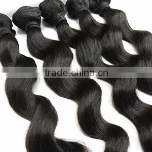 5A Brazilian Loose Wave Human Hair Extensions thumbnail-2