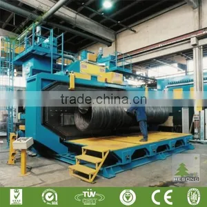 Coil Wire Shot Blasting Machine / Sandblaster Cleaning Machine thumbnail-2