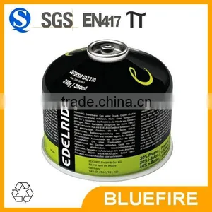 Small LPG Gas Tank for Camping Gas 230g Thread Type thumbnail-3