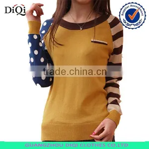 Women Sweater Long Sleeve Pullovers Knitting Casual Sweaters thumbnail-1