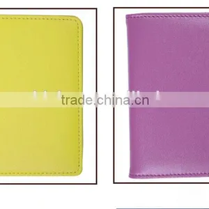 Dongguan Factory Direct Custom Simple Style Passport Holder With Customized Logo,2016 New Arrived Leather Passport Cover thumbnail-5