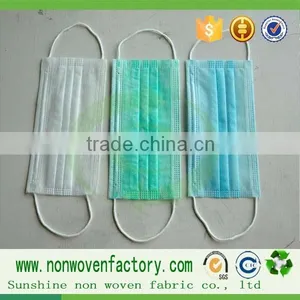 Effective Filter 1ply Face Mask Made of Nonwoven Fabric for Medical and the Laminates thumbnail-3