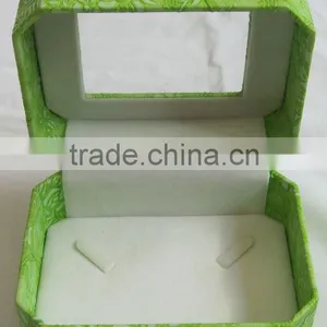 Leather Necklace Case With Clear Window thumbnail-1