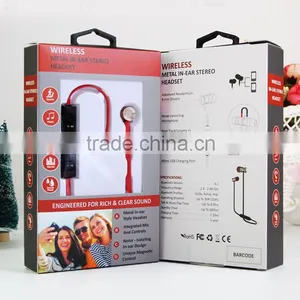 High Quality Light Weight Sport Wireless Stereo Bluetooth Headset Headphone for All Mobile Phone thumbnail-6