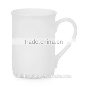 Curled Rim Sublimation Blank Bone China Mug thumbnail-2