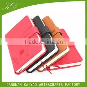 2016 Gifts Soft Leather Handmade Notebook Paper Journal thumbnail-1