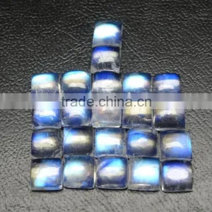 Natural Rainbow Moonstone Cabochon thumbnail-1
