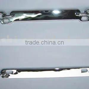 License Plate Frame, License Plate Holder, Zinc Alloy Plate Frame thumbnail-1