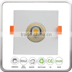 Recessed Ceiling LED Down Light Square LED Downlight Adjustable Retrofit 9W 12W thumbnail-1