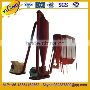 Waste Rubber Straw Hammer Mill , Multi Purpose Wood Chip Grinder Machine thumbnail-4
