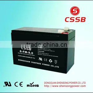 Free Maintence Ups Battery for Solar Panel Batteries12v 9Ah for Light Battery thumbnail-1