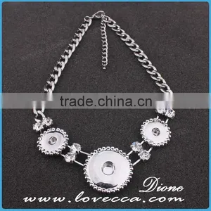 Women Simple Designs Wholesale Antique Snap Necklace for Sale thumbnail-1