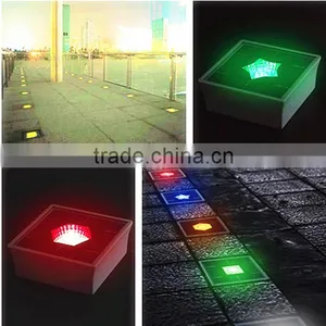 Solar Energy Pedestrian Street Road Side Solar Led Paver Light thumbnail-1