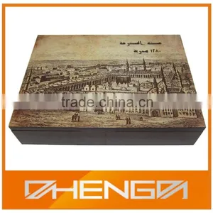 HOT SALE Factory Price Custom Made-in-china Glass Lid Wooden Tea Box for Gift (ZDS-SJF031) thumbnail-6