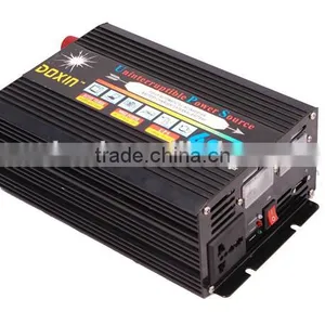 12v 24v 220v 230v 600w Modified Sine Wave dc to ac UPS Inverter With Battery Charger thumbnail-2