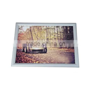 Aluminum Snap Frame for Poster 8 1/2 x 11 Inches, 25mm Profile, Color Silver thumbnail-2