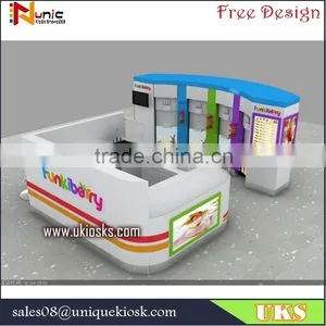 Hot Sale Fashion Juice Vending Carts/bubble Tea Kiosk With Factory Price. thumbnail-3