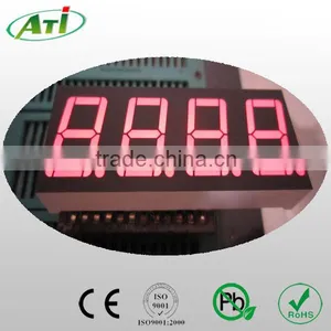 0.52 Inch Red Color, 4 Digit 7 Segment Led Display, C.C thumbnail-1