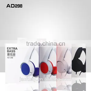New Model AD298 Hot Market Cable Wired Headphone Headset for PC thumbnail-5