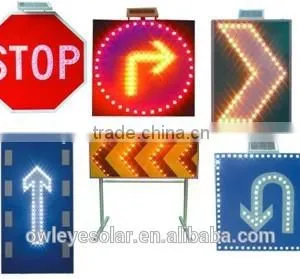 Cycle Solar Traffic Signs/aluminum Traffic Sign Board Cycle/solar Powered Portable Variable me thumbnail-6