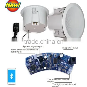 2016 Hot Sale 6.5 Inch Active Bluetooth Ceiling Speaker With Rear Cover thumbnail-1