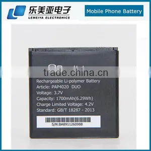 1700mah Mobile Phone Battery For Prestigio MultiPhone PAP4020 DUO thumbnail-1