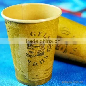 Single Wall Coffee Kraft Paper Cups for Wholesales thumbnail-6