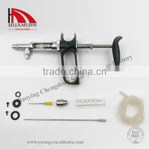 5 ml Pig Automatic Syringe 220 mm Metal Syringe thumbnail-4