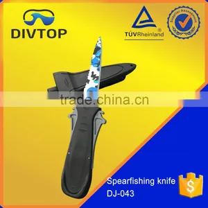 420 Stainless Steel ABS Handle Small Unique Color Military Knife Blade Single thumbnail-1