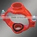 Mechanical Cross Pipe Fitting and Grooved Cross thumbnail-1
