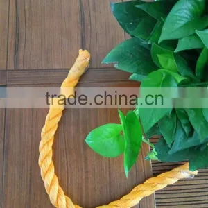 Twist Type PP Monofilament Beige Danline Rope 3 Strand Polypropylene Rope Polypropylene Monofilament Rope thumbnail-3