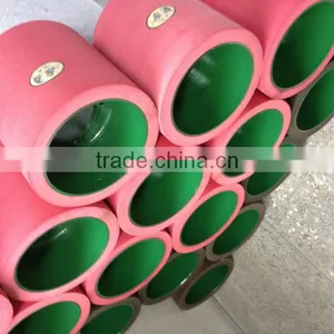 4 Inch Red Rice Mill Parts Machine Rice Rubber Roller thumbnail-3