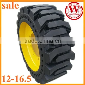 Construction 33x6x11 12x16.5 12-16.5 Backhoe Tires for Bob Cat 272d thumbnail-1