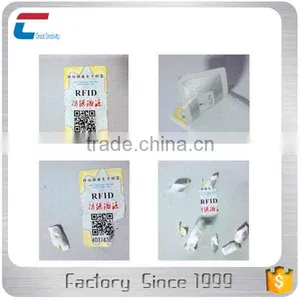 RFID Tamper Proof Fragile Seal Sticker for Cosmetic Anti Counterfeit Logistic Inventory thumbnail-2
