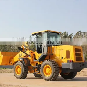 Qingdao Everun Brand 3.0Ton Construction Usage Small Wheel Loader With Luxury Cabin thumbnail-2