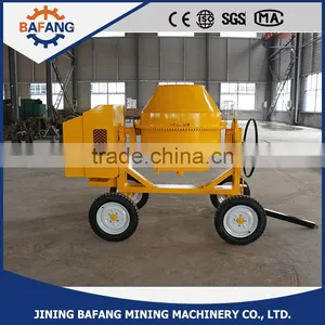 CM-4CP 260 Portable Small Electric Motor Power Vertical Concrete Mixer With Tilting Drum thumbnail-5