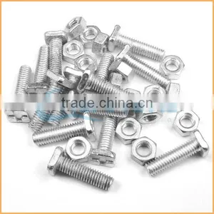 China Supplier Metric Din933/din931/din934 Hex Head Bolt and Nut Manufacturer Price thumbnail-1