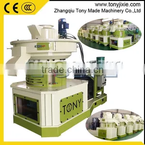 Factory Supply 1.5T/H Capacity 90kw Ring Die Biomass Wood Pellet Making Machine thumbnail-1